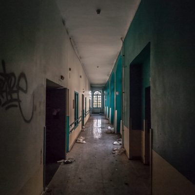 Gloomy hallway