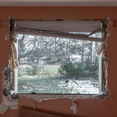 Removed window
